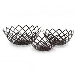 Eisenkörbchen 3er 