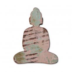 Holzzeichen Buddha