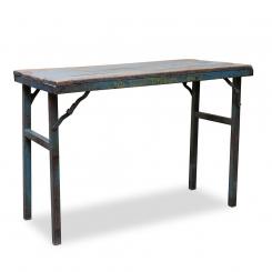 Markt-Tisch klein blau 