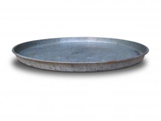 Metall Tablett rund 