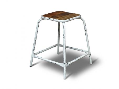 Bistro-Hocker 47 weiß