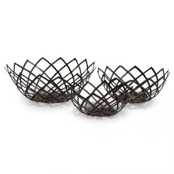 Eisenkörbchen 3er 