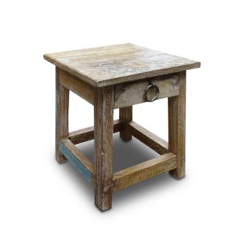 Hocker mit Schublade 