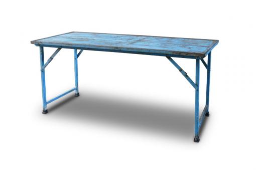 Markt-Tisch blau 